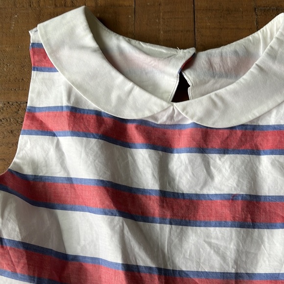 Janie and jack American prep striped open back dress - Picture 4 of 8